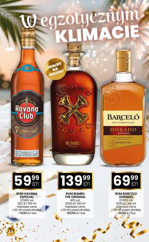Twój Market - gazetka promocyjna Gazetka alkoholowa od środy 17.12 do niedzieli 11.01 - strona 24