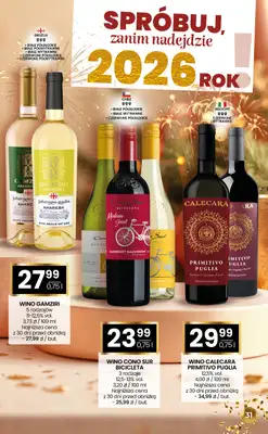 Twój Market - gazetka promocyjna Gazetka alkoholowa od środy 17.12 do niedzieli 11.01 - strona 31