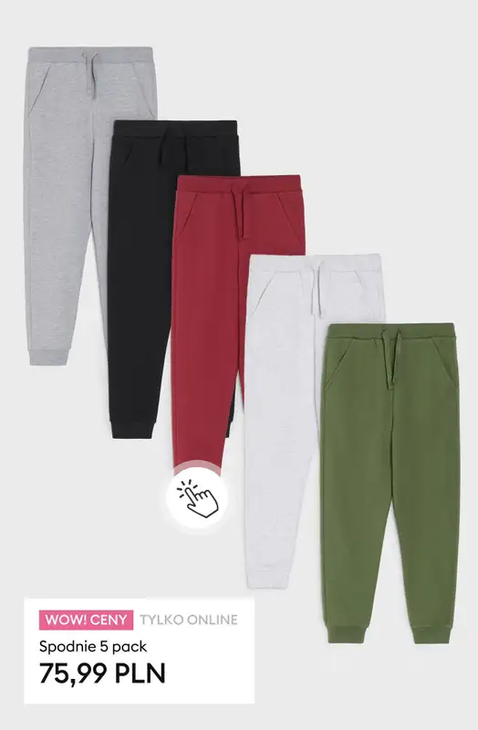 Sinsay - gazetka promocyjna WIELOPAKI dla dzieci - już od 12,99 PLN od wtorku 16.12 do poniedziałku 22.12 - strona 13