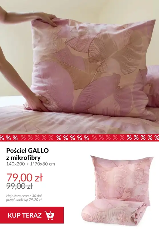 Homla - gazetka promocyjna SALE: tekstylia sypialniane od wtorku 16.12 do poniedziałku 22.12 - strona 6