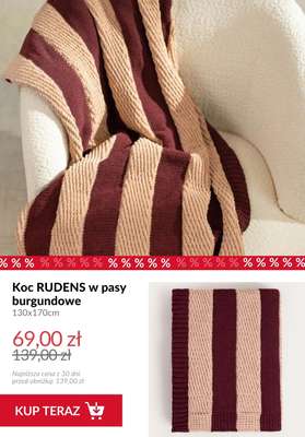 Homla - gazetka promocyjna SALE: tekstylia sypialniane od wtorku 16.12 do poniedziałku 22.12 - strona 5