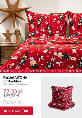 Homla - gazetka promocyjna SALE: tekstylia sypialniane od wtorku 16.12 do poniedziałku 22.12 - strona 7