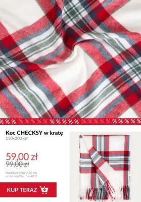 Homla - gazetka promocyjna SALE: tekstylia sypialniane od wtorku 16.12 do poniedziałku 22.12 - strona 11