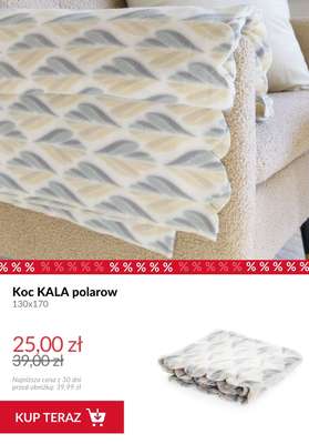 Homla - gazetka promocyjna SALE: tekstylia sypialniane od wtorku 16.12 do poniedziałku 22.12 - strona 8