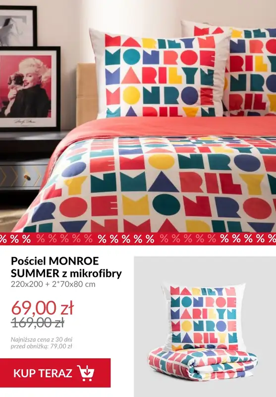 Homla - gazetka promocyjna SALE: tekstylia sypialniane od wtorku 16.12 do poniedziałku 22.12 - strona 4