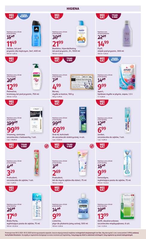 Rossmann - gazetka promocyjna Gazetka od czwartku 18.12 do wtorku 30.12 - strona 11