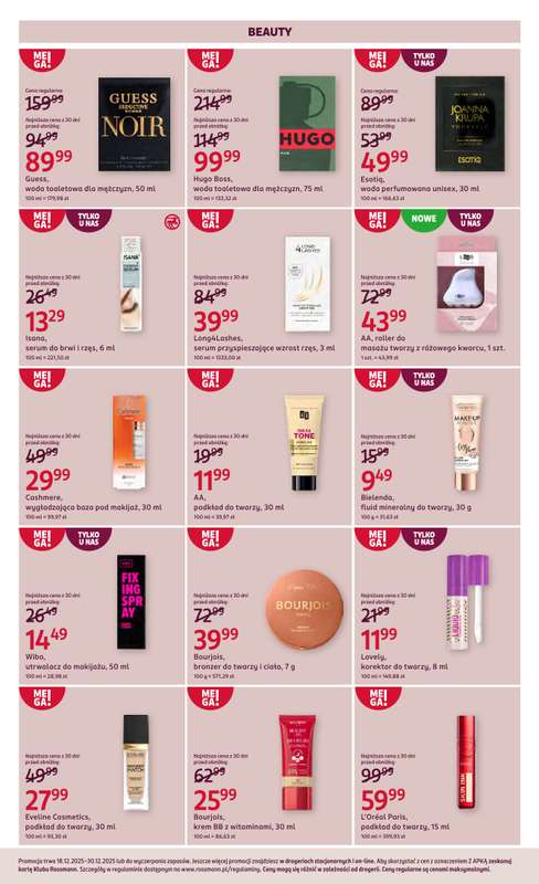Rossmann - gazetka promocyjna Gazetka od czwartku 18.12 do wtorku 30.12 - strona 4