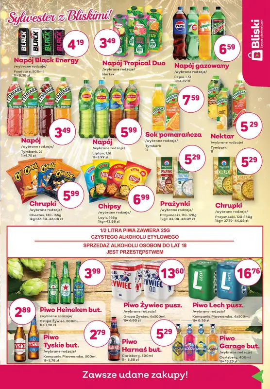Bliski - gazetka promocyjna Gazetka od wtorku 16.12 do środy 31.12 - strona 7