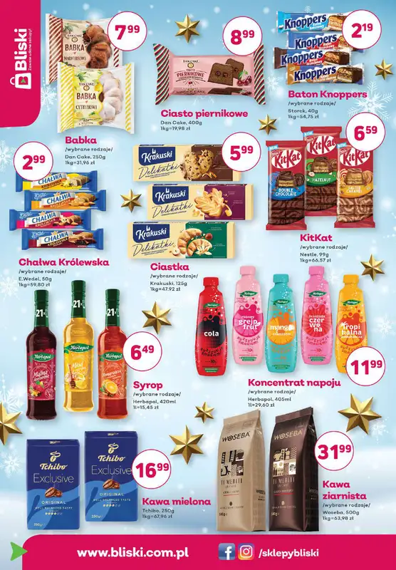 Bliski - gazetka promocyjna Gazetka od wtorku 16.12 do środy 31.12 - strona 4