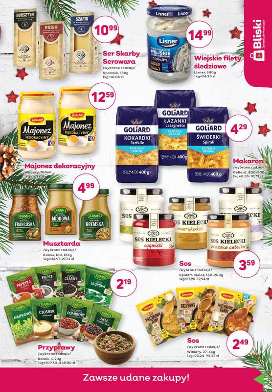 Bliski - gazetka promocyjna Gazetka od wtorku 16.12 do środy 31.12 - strona 3