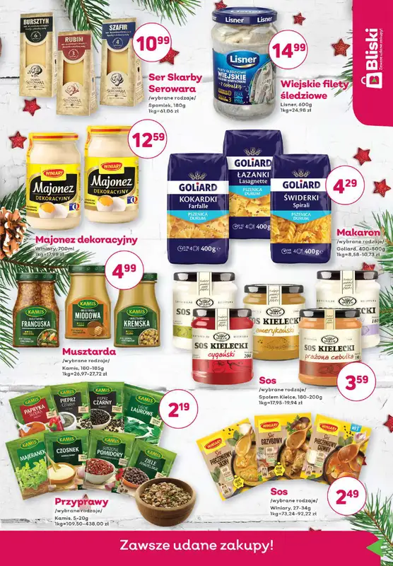 Bliski - gazetka promocyjna Gazetka od wtorku 16.12 do środy 31.12 - strona 3