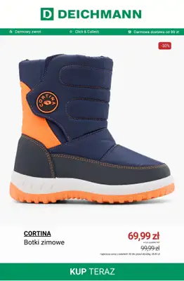 Deichmann - gazetka promocyjna Buty dziecięce do -50% od wtorku 16.12  - strona 5