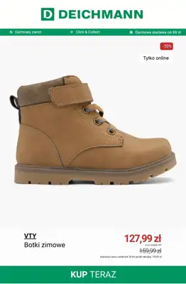 Deichmann - gazetka promocyjna Buty dziecięce do -50% od wtorku 16.12  - strona 3