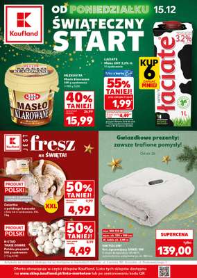 Kaufland - gazetka promocyjna Mocny Start od poniedziałku 15.12 do wtorku 16.12