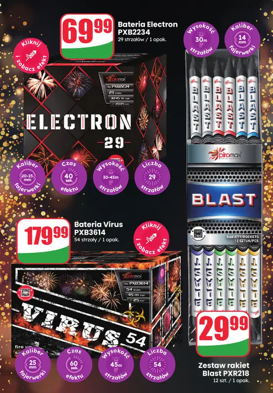 Dino - gazetka promocyjna Katalog Fajerwerki   - strona 3