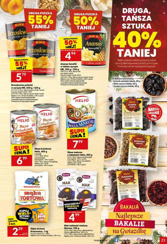 Twój Market - gazetka promocyjna Gazetka od środy 17.12 do soboty 27.12 - strona 25