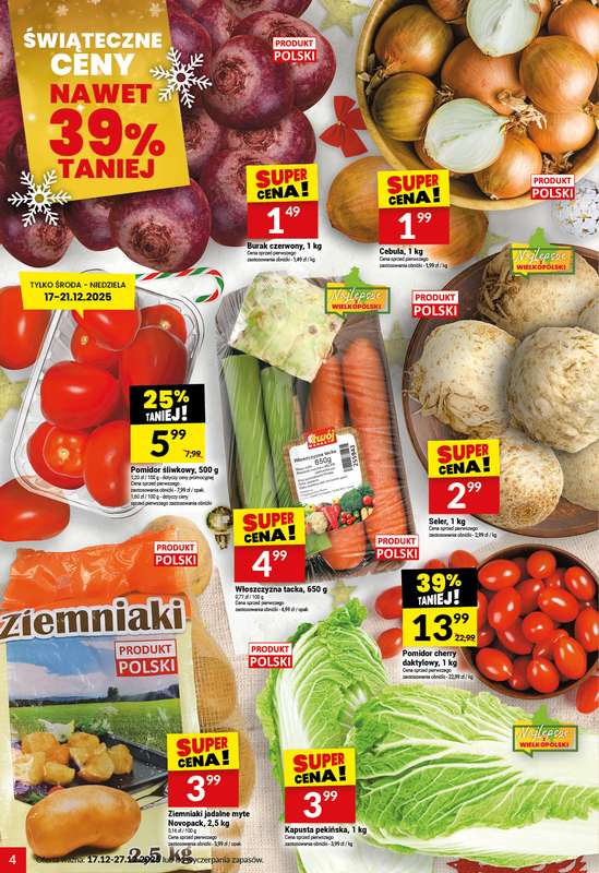 Twój Market - gazetka promocyjna Gazetka od środy 17.12 do soboty 27.12 - strona 4