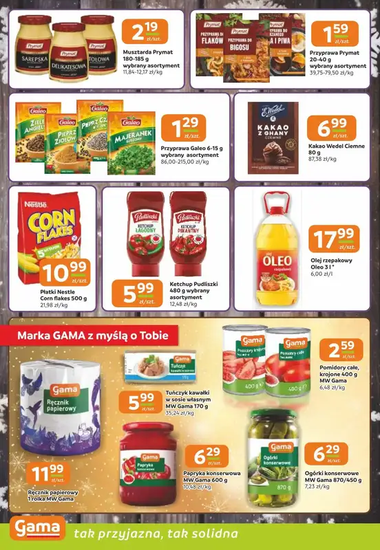 Gama - gazetka promocyjna Gazetka od czwartku 18.12 do środy 31.12 - strona 8