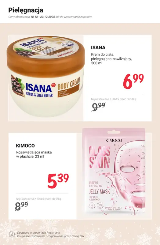 Rossmann - gazetka promocyjna MEGA promocje z nowej gazetki od czwartku 18.12 do wtorku 30.12 - strona 11