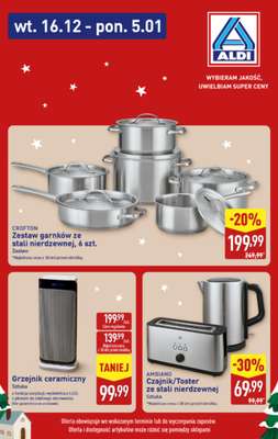 Aldi - gazetka promocyjna Mix okazji w super cenach ALDI! od wtorku 16.12 do poniedziałku 05.01 - strona 4