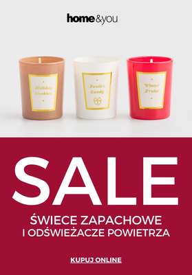 home&you - gazetka promocyjna SALE: świeczki i odświeżacze powietrza od wtorku 16.12 do poniedziałku 22.12