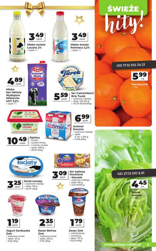 Odido - gazetka promocyjna Gazetka od środy 17.12 do poniedziałku 05.01 - strona 3