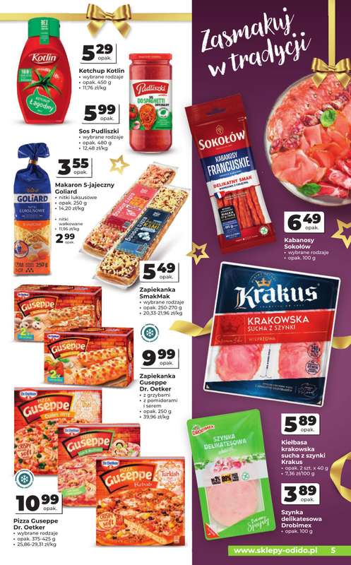 Odido - gazetka promocyjna Gazetka od środy 17.12 do poniedziałku 05.01 - strona 5