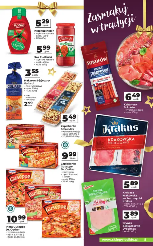 Odido - gazetka promocyjna Gazetka od środy 17.12 do poniedziałku 05.01 - strona 5