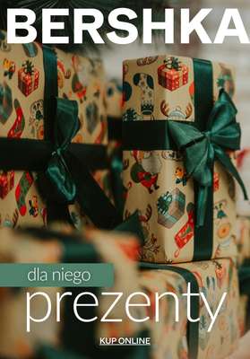 Bershka - gazetka promocyjna Prezenty dla niego od wtorku 16.12 