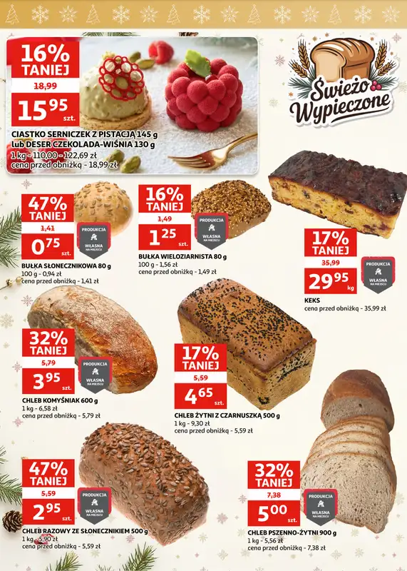 Auchan - gazetka promocyjna Gazetka Racibórz I Czas na Święta, czas na okazje! od środy 17.12 do wtorku 23.12 - strona 10