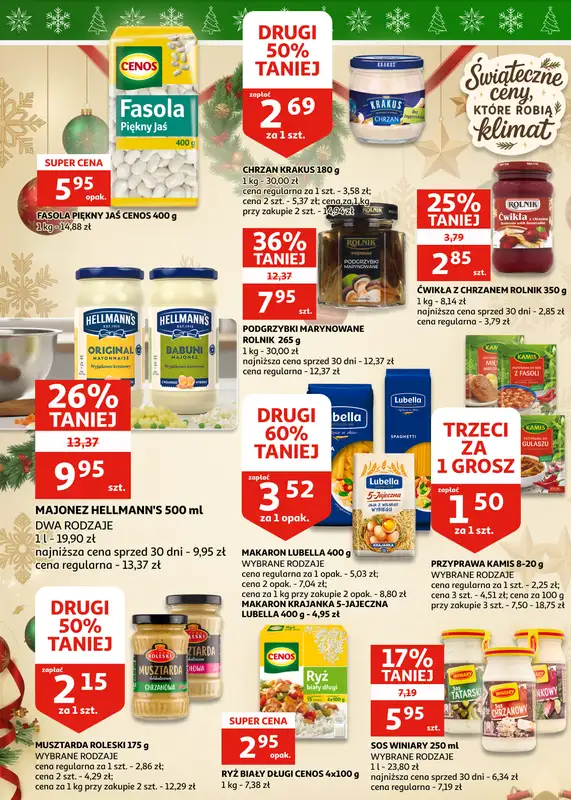 Auchan - gazetka promocyjna Gazetka Racibórz I Czas na Święta, czas na okazje! od środy 17.12 do wtorku 23.12 - strona 16