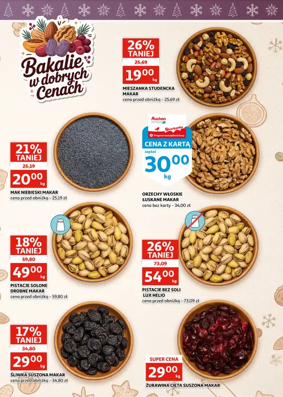 Auchan - gazetka promocyjna Gazetka Racibórz I Czas na Święta, czas na okazje! od środy 17.12 do wtorku 23.12 - strona 9
