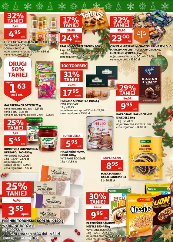 Auchan - gazetka promocyjna Gazetka Racibórz I Czas na Święta, czas na okazje! od środy 17.12 do wtorku 23.12 - strona 17