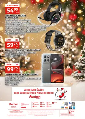 Auchan - gazetka promocyjna Gazetka Racibórz I Czas na Święta, czas na okazje! od środy 17.12 do wtorku 23.12 - strona 31