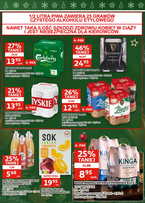 Auchan - gazetka promocyjna Gazetka Zielona Góra I Czas na Święta, czas na okazje! od środy 17.12 do wtorku 23.12 - strona 21