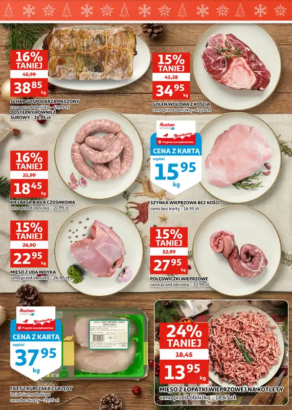Auchan - gazetka promocyjna Gazetka Zielona Góra I Czas na Święta, czas na okazje! od środy 17.12 do wtorku 23.12 - strona 2