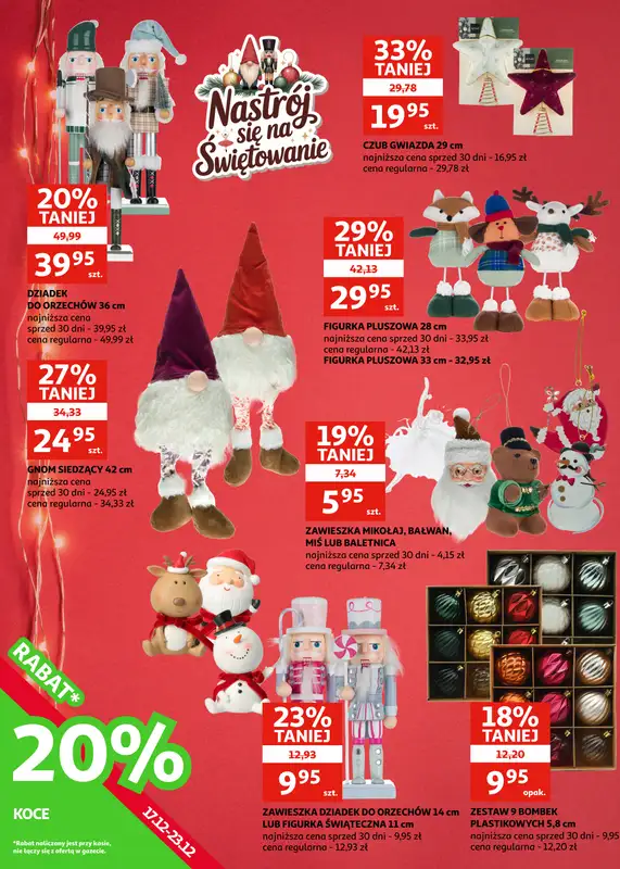 Auchan - gazetka promocyjna Gazetka Zielona Góra I Czas na Święta, czas na okazje! od środy 17.12 do wtorku 23.12 - strona 26