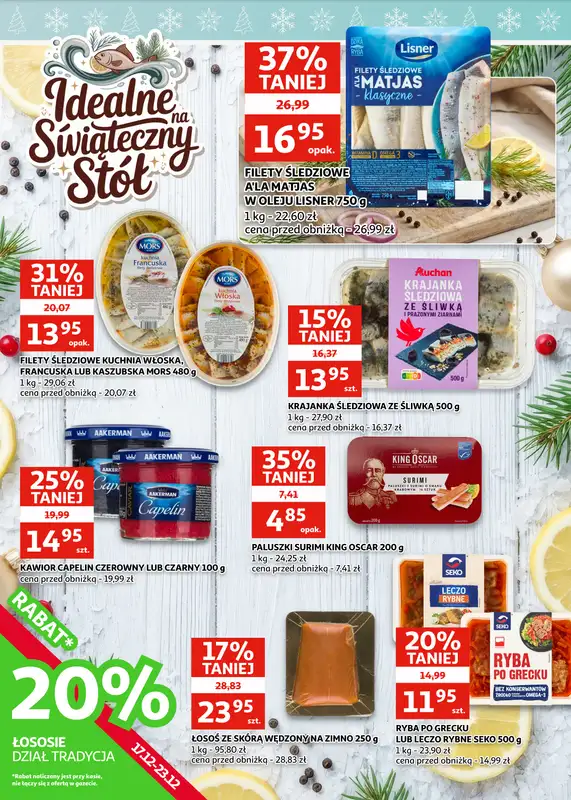 Auchan - gazetka promocyjna Gazetka Zielona Góra I Czas na Święta, czas na okazje! od środy 17.12 do wtorku 23.12 - strona 6