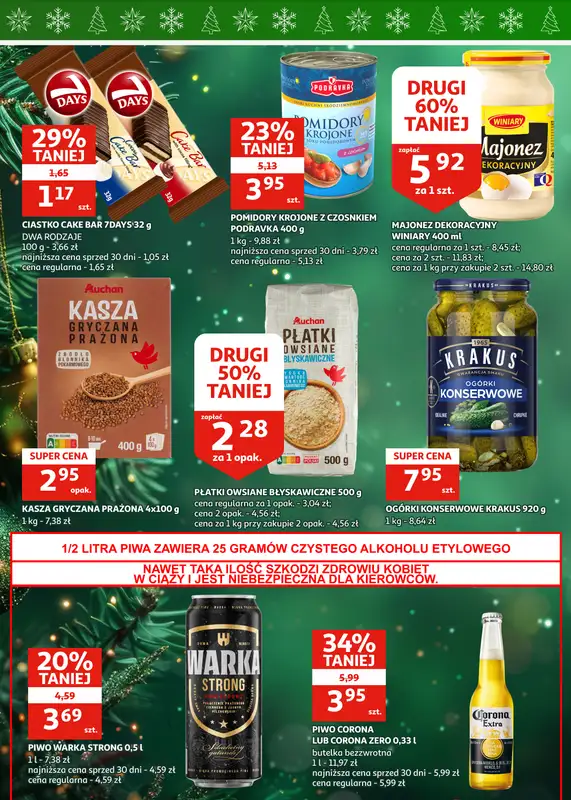 Auchan - gazetka promocyjna Gazetka Zielona Góra I Czas na Święta, czas na okazje! od środy 17.12 do wtorku 23.12 - strona 18