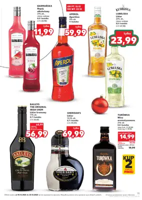 Kaufland - gazetka promocyjna Barek Kauflandu od środy 10.12 do wtorku 23.12 - strona 11