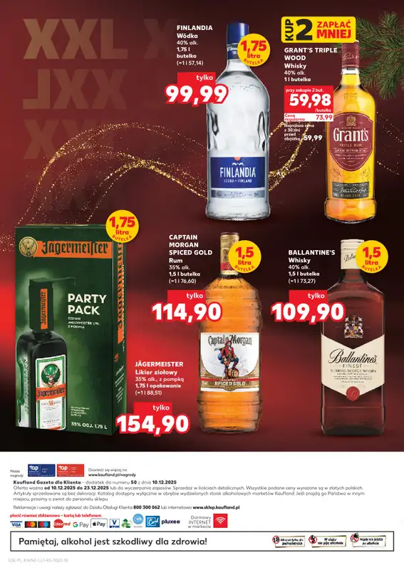 Kaufland - gazetka promocyjna Barek Kauflandu od środy 10.12 do wtorku 23.12 - strona 38