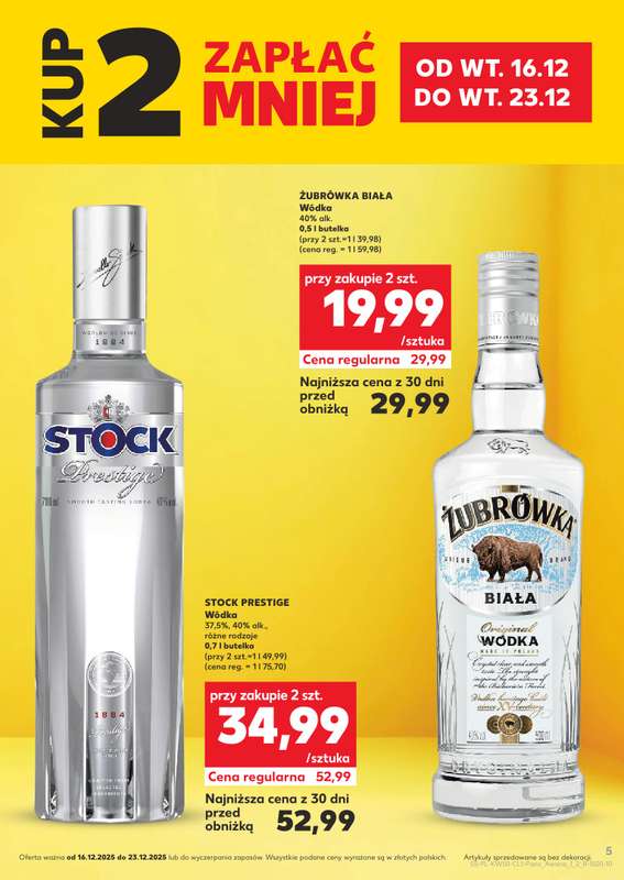 Kaufland - gazetka promocyjna Barek Kauflandu od środy 10.12 do wtorku 23.12 - strona 5