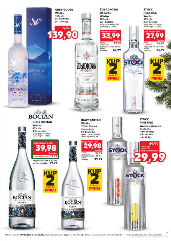 Kaufland - gazetka promocyjna Barek Kauflandu od środy 10.12 do wtorku 23.12 - strona 7