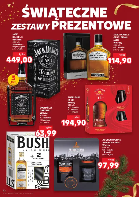 Kaufland - gazetka promocyjna Barek Kauflandu od środy 10.12 do wtorku 23.12 - strona 22