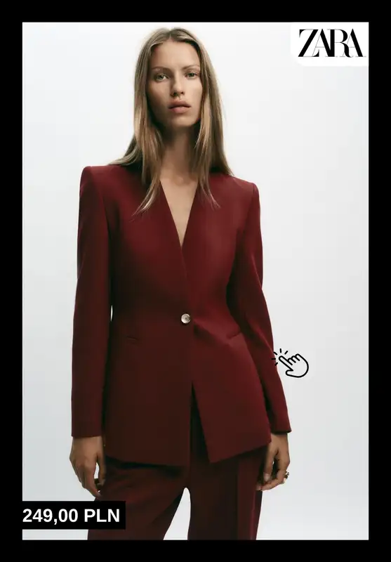 Zara - gazetka promocyjna Eleganckie komplety dla niej od wtorku 16.12  - strona 6