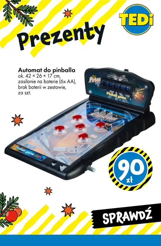 Tedi - gazetka promocyjna Prezenty pod choinkę w SUPERCENACH! od wtorku 16.12 do niedzieli 21.12 - strona 12