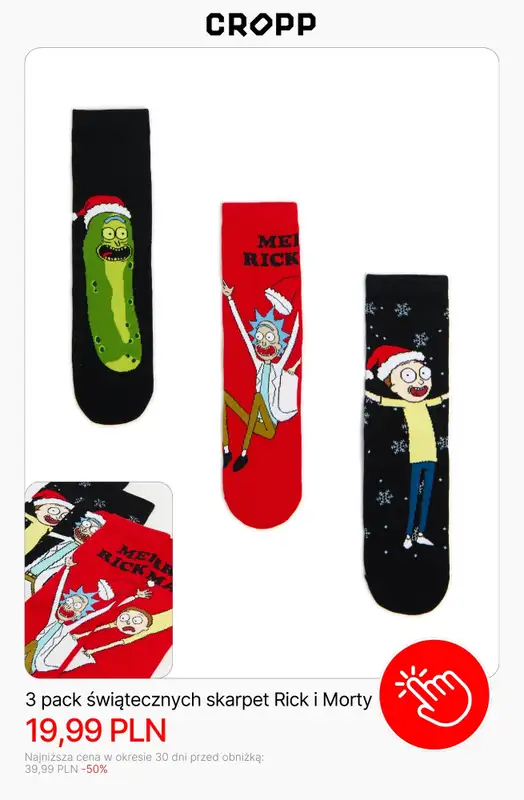Cropp - gazetka promocyjna Prezenty dla niego od wtorku 16.12  - strona 4