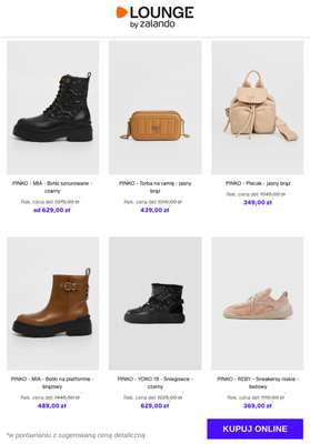 PINKO - Torba na ramię - jasny brąz