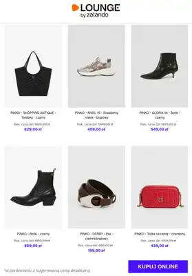 Lounge by Zalando - gazetka promocyjna Do -75% Pinko - Buty & Akcesoria od wtorku 16.12 do piątku 19.12 - strona 3