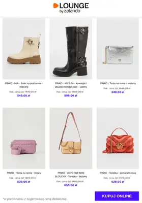 Lounge by Zalando - gazetka promocyjna Do -75% Pinko - Buty & Akcesoria od wtorku 16.12 do piątku 19.12 - strona 6
